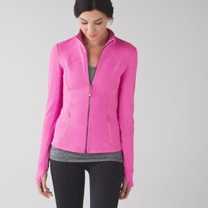 Lululemon Forme Jacket// raspberry glo light